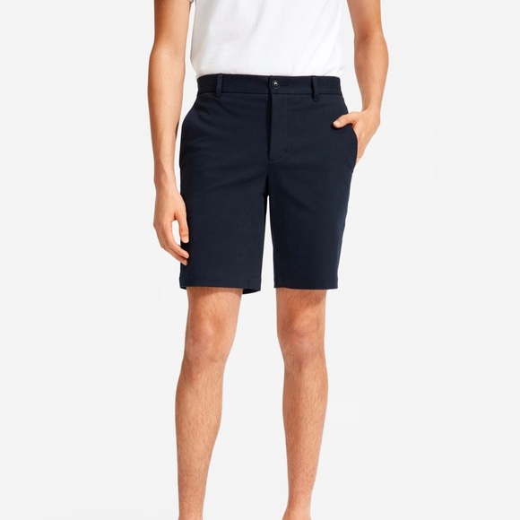 EVERLANE The 9" Slim-Fit Performance Blue Chino Short Size 31 - Picture 8 of 8